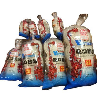 Qualität  Vermicelli Coarse Cereal Type Bean Thread Rice Sweet Oriental Style Low-fat Noodle Green Bag Packing SHANDONG Mung Bean usine