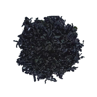 Normale Zutaten Algen Dunkelgrün Trocknete Meeresalgen Geruch Duftreich Trockene Schnittalgen Wakame