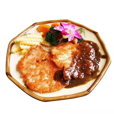Japanische Tonkatsu-Sauce Oem Haccp Brc Süß-Saure Schweinefleischstücke mit Sesam