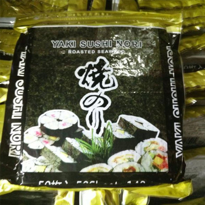 Leckeres Sushi Nori Blätter 100 50 Stück Tasche leicht zu zerreißen Desly authentisch geröstet trockene Algen und geröstet