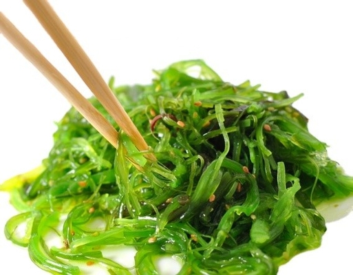 1kg Hiyashi Wakame Stil gefroren Chuka Wakame Algen Salat Japan FROZEN Stil