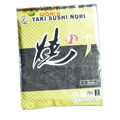 Norwegian Seaweed Sushi Nori Alga für den normalen Gehalt und die Zutaten