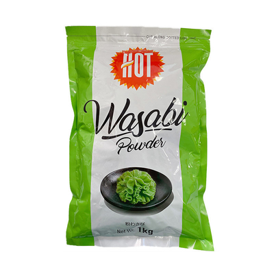 1 kg individuelles Gewicht Wasabi Gewürzpulver Naturgrün für Fastfood Senf