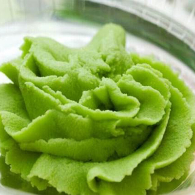 1 kg individuelles Gewicht Wasabi Gewürzpulver Naturgrün für Fastfood Senf