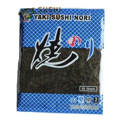 Biologische geröstete Nori-Snackblätter gesunde Algenblätter für den normalen Verzehr