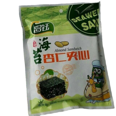 Biologische geröstete Nori-Snackblätter gesunde Algenblätter für den normalen Verzehr