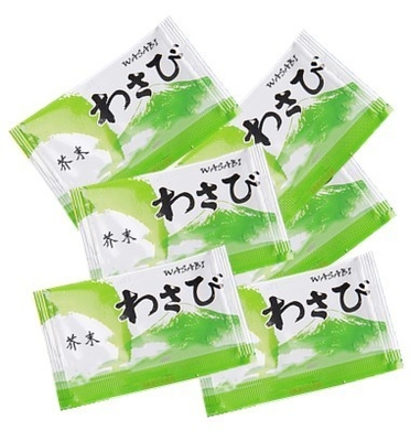 Mini Wasabi Sachet 0,0025-0,05 kg Ihr Gewürz für scharfen Geschmack