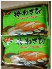 Senfpulver mit normalen Zutaten getrocknet Wasabi Horseradish Paste