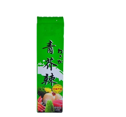 Normaler Senf Japanische Sauce 43 g Wasabi Pfefferrübchen Paste für Sushi Zutaten