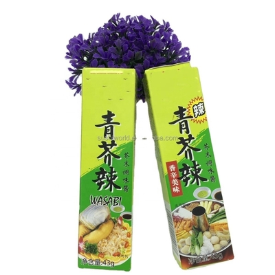 Japanische Mini 43g Wasabi Paste Traditionelle japanische Meeresfrüchte Gewürze Gewürze
