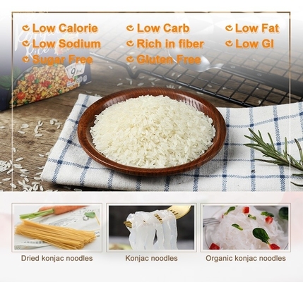 100% natürliche Konjac-Nudeln Weiße Nudeln nach Kundenwünschen