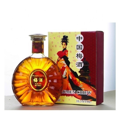 Gewährleistung 720 ml chinesischer grüner Umeshu Plum Sake 500 ml fermentierter Fruchtwein