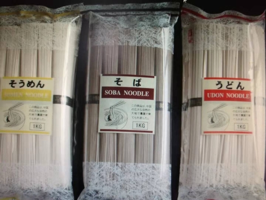 SOBA OEM Trockene Udon Soba Somen Ramen Nudeln für Niedrig-Natrium Käufer