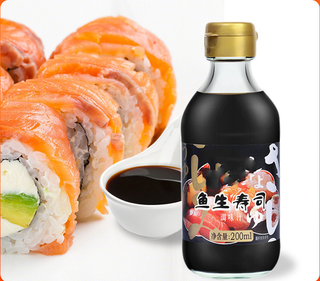 Ein-Stopp-Service Helle leichte Sashimi Sojasauce für japanisches Sushi Haltbarkeit 12 Monate