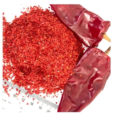 AD getrocknete, in Scheiben geschnittenen Pfeffer ohne Samen, roter Chili, zerkleinert zum Kochen in der Küche