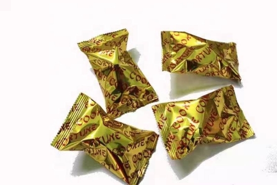 Textur Harte chinesische Süßigkeiten GK Mehl Quadratform Custom Fortune Cookie koreanische Snacks