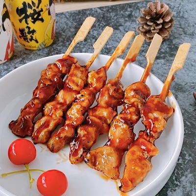 1 g Grillchicken Yakitori mit niedrigem Salzgewicht für japanische Straßenrestaurants