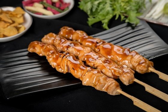 1 g Grillchicken Yakitori mit niedrigem Salzgewicht für japanische Straßenrestaurants