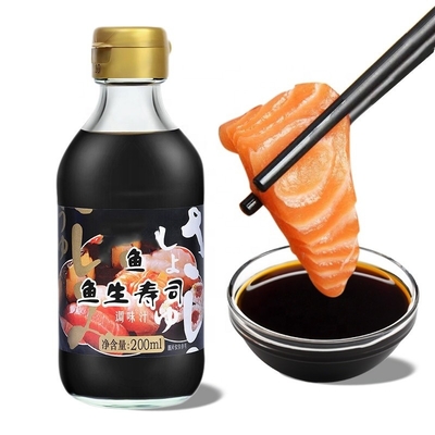 100% Reinheit Dunkle Sojasauce Mini Sushi Fischformbeutel OEM 2,6 ml 4 ml 8 ml 15 ml 200 ml