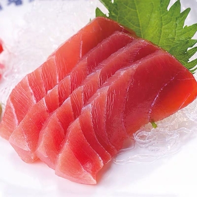 Shandong Gefrierter Gelbflossen Thunfisch 0,4 / 0,6 / 0,8 kg Sashimi Maguro für die Adresse