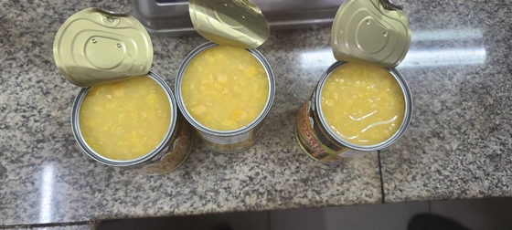 130 g 425 g 850 g Süßmais für einfaches und bequemes Dampfen