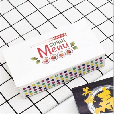Leckdichte Sushi-Bento-Papierbox 17*10,3*3,6cm mit Sushi-Tray-Typ