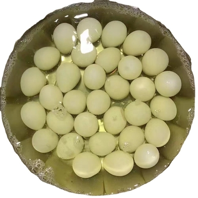 Eier mit hohem Eiweißgehalt, frisches Tafel Ei, braun und weiß, gekocht, 425 g, in Dosen, gesalzen