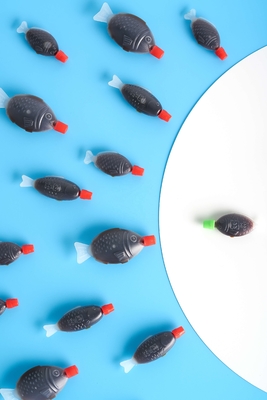 Braute Halal-Sushi Mini-Fischform Sojasauce mit 100% Reinheit