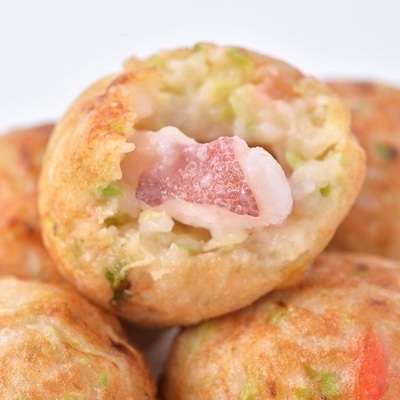 Köstliche Takoyaki-Achseballen für die Bequemlichkeit und Authentizität