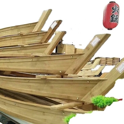 Beeindrucken Sie Ihre Gäste mit einer hölzernen Sushi-Boot-Brückenlaterne auf Ihrer nächsten Dinnerparty