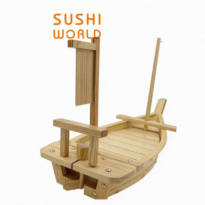 Beeindrucken Sie Ihre Gäste mit einer hölzernen Sushi-Boot-Brückenlaterne auf Ihrer nächsten Dinnerparty