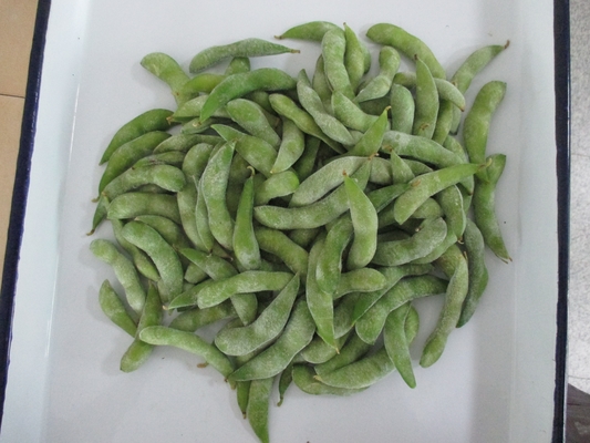 IQF-zertifizierte Tiefkühl-Edamame-Dampferzeugung der Klasse A für schnelle und einfache Snacks