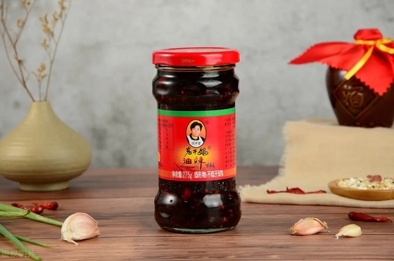Laoganma 280g Glasflasche GK Wagyu Rindfleisch Sriracha Hot Chili Sauce CHILI RÖDES ÖL Brix % 0