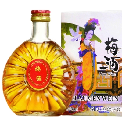 Chinesischer Stil Grüner Pflaumenwein OEM 10,5% 14% mit einer Haltbarkeit von 36 Monaten