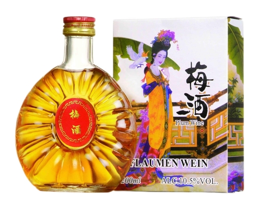 Erleben Sie den authentischen chinesischen Stil Grüner Pflaumenwein mit mittlerem süßen Geschmack