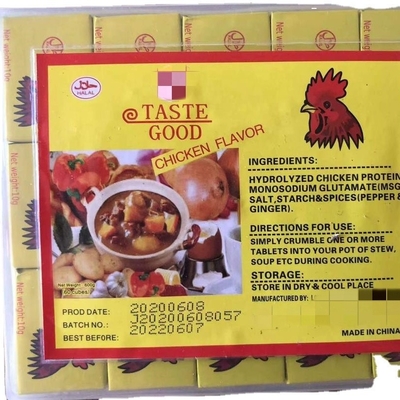 Getrocknete Garnelenpulver-Bouillon Würfel für Garnelen und Gemüse