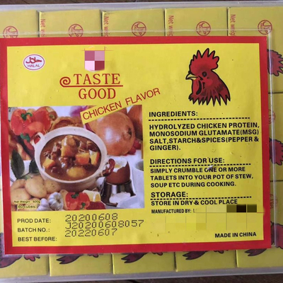 Nahrungsmittelqualität Gefriergewürze Würfel Hühner Garnelen Gemüsevorrat getrocknete Miso-Suppe Würfel