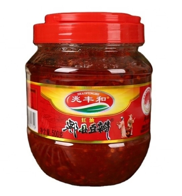 PIXIAN Bohnenpasta Rotöl Chili Sojabohnenpaste Kochpaste mit SPCY Geschmack
