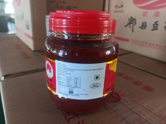 PIXIAN Bohnenpasta Rotöl Chili Sojabohnenpaste Kochpaste mit SPCY Geschmack