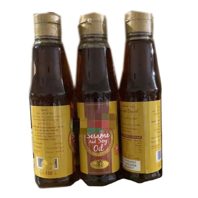 Gesundes 18L reines gemischtes Sojaöl aus Sesamkerne zum Kochen 24*150ml/t Kochen